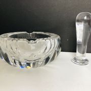 Baccarat crystal ashtray