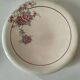 Set of 12 ironstone plates – Deep blue & red