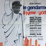 Poster "Le Gendarme in New York" Louis De Funès 60x80cm