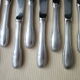 Box of 12 comargent monocoque stainless steel table knives
