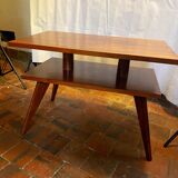 Vintage double-top table