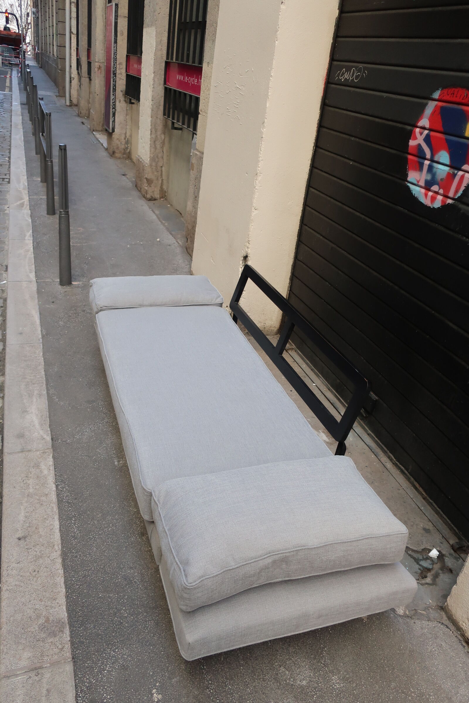 Sofa two-seater convertible 60 years