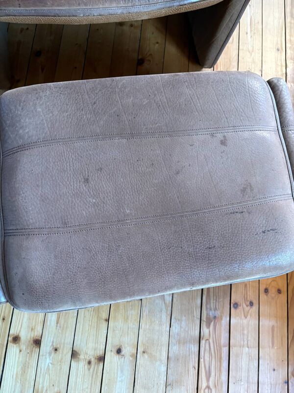 Fauteuil & ottoman de sede ds 50