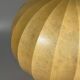 1960s 1970s Cocoon Ceiling Lamp Globe Lamp "Moon" by Goldkant Leuchten