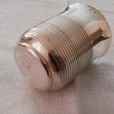 Timbale Christofle in silver metal undulation model by Luc Lanel