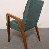 Pair of free span bridges armchairs from the 50s