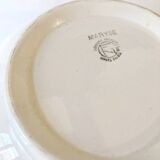 Large round dish/salad bowl from Faïencerie Nouvelle de Givors, "Maryse" model