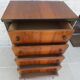 Commode semainier Vintage de style unique  5 tiroirs  années 50-70 aspect t