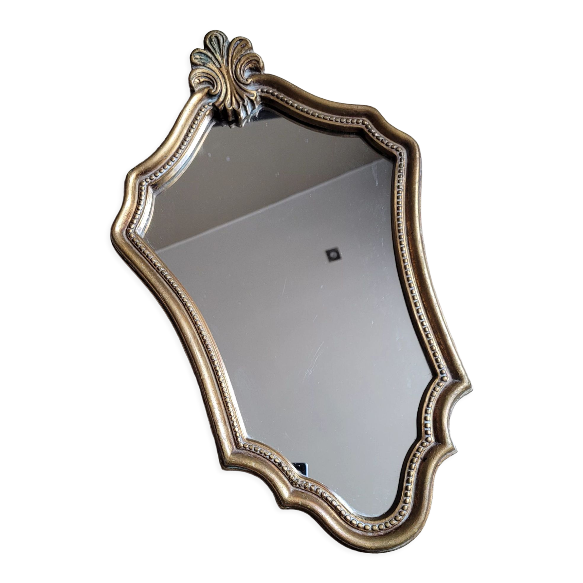 Classic gilded mirror 51x31cm