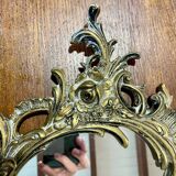 Louis XV style bronze mirror