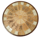 Guéridon coffee table attributed to Roger Capron Vallauris.