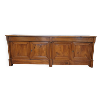 Vaisselier en poirier, 4 portes