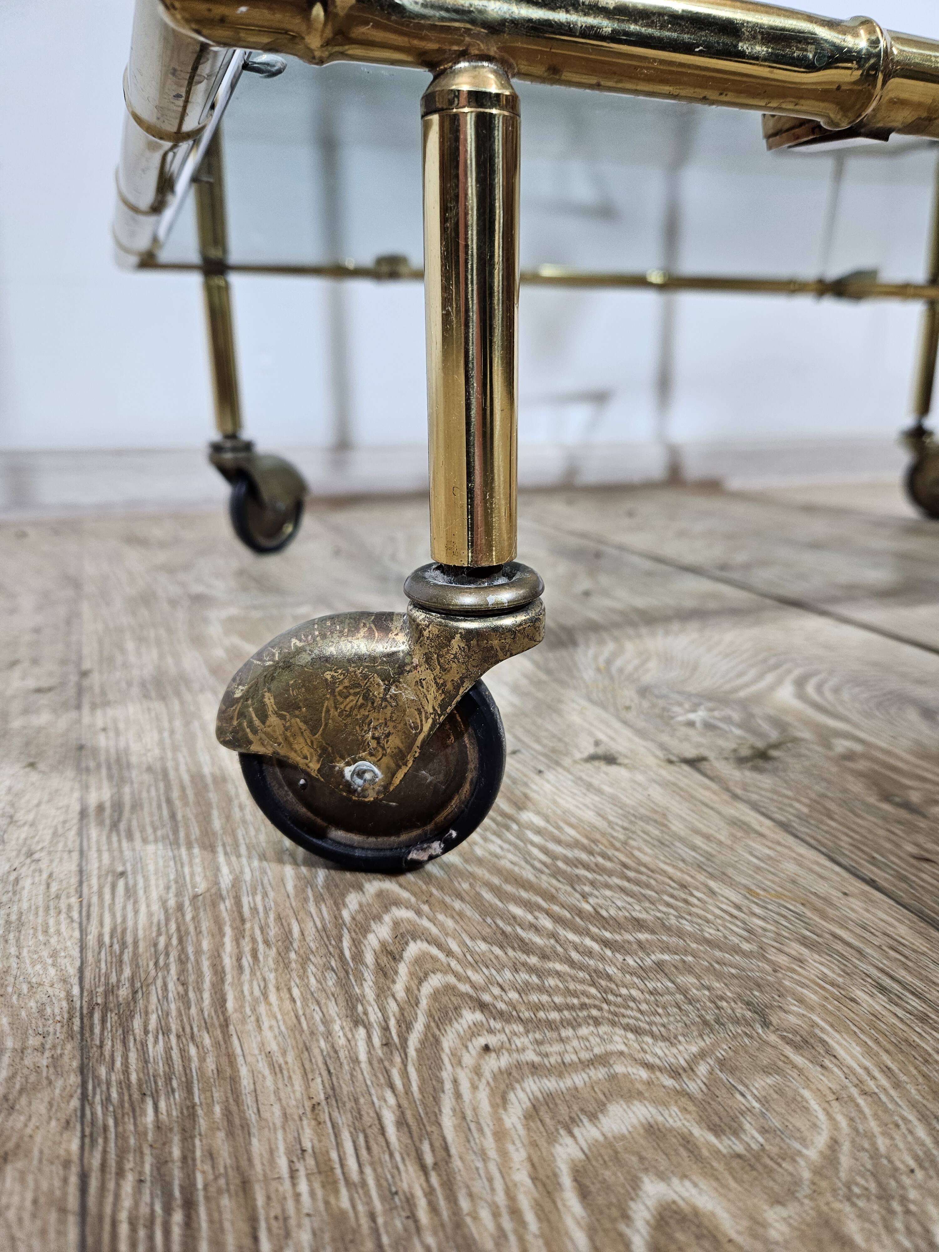 Exclusive bar cart, France, 1970s.