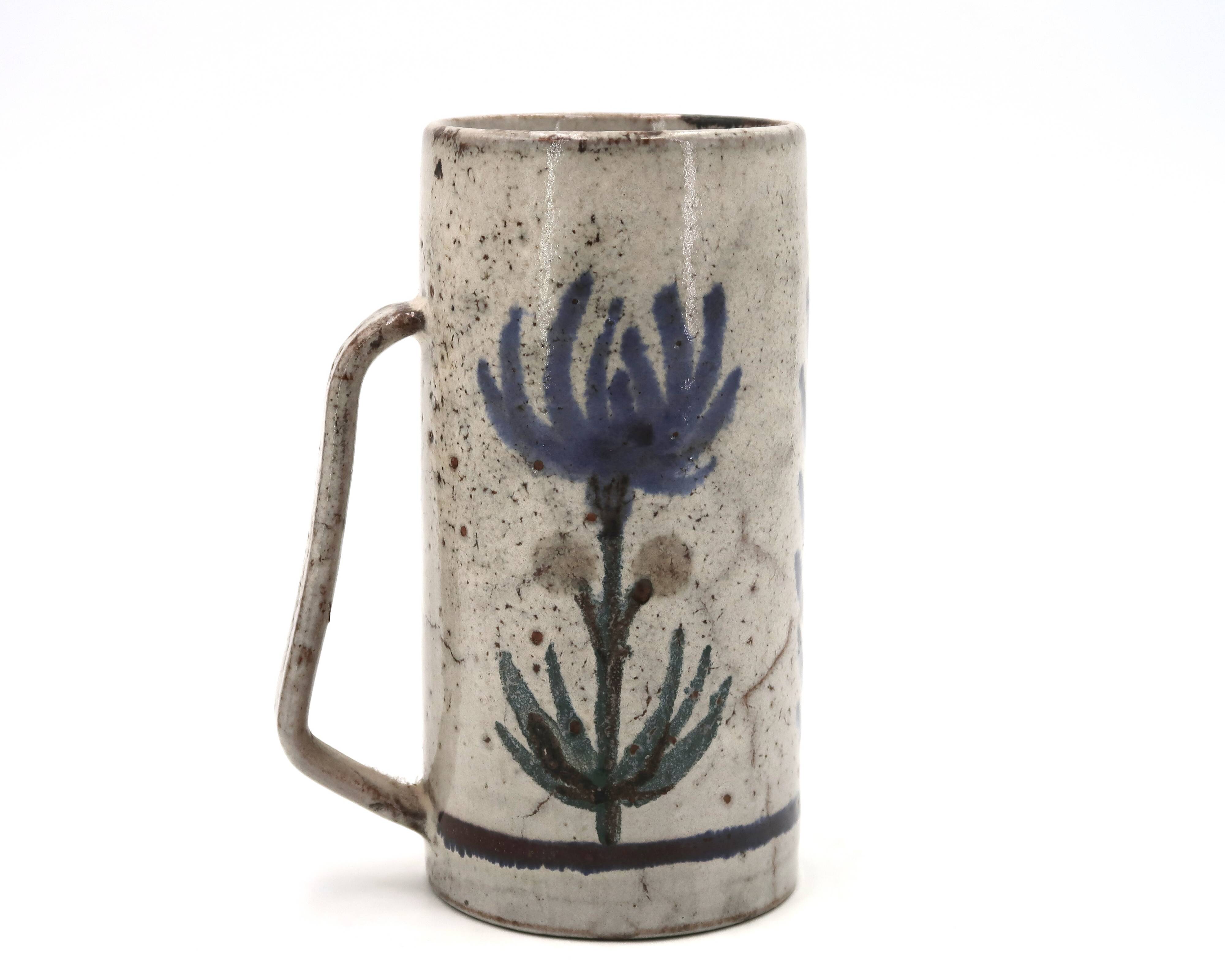 Mug by Gustave Reynaud, Vallauris, 1960s