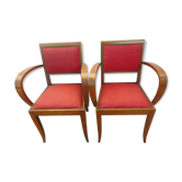 Pair of bridge chairs
