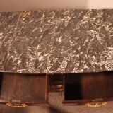 Dauphiné commode from the Louis XIV period in olive wood marquetry.