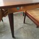 Round table, rosewood extendable, butterfly extension