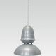 Lampe à suspension industrielle en zinc