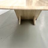 Travertine coffee table, Italy 1970