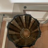 1970 smoked glass vase