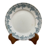 St Amand leseaux earthenware plate Argenton model