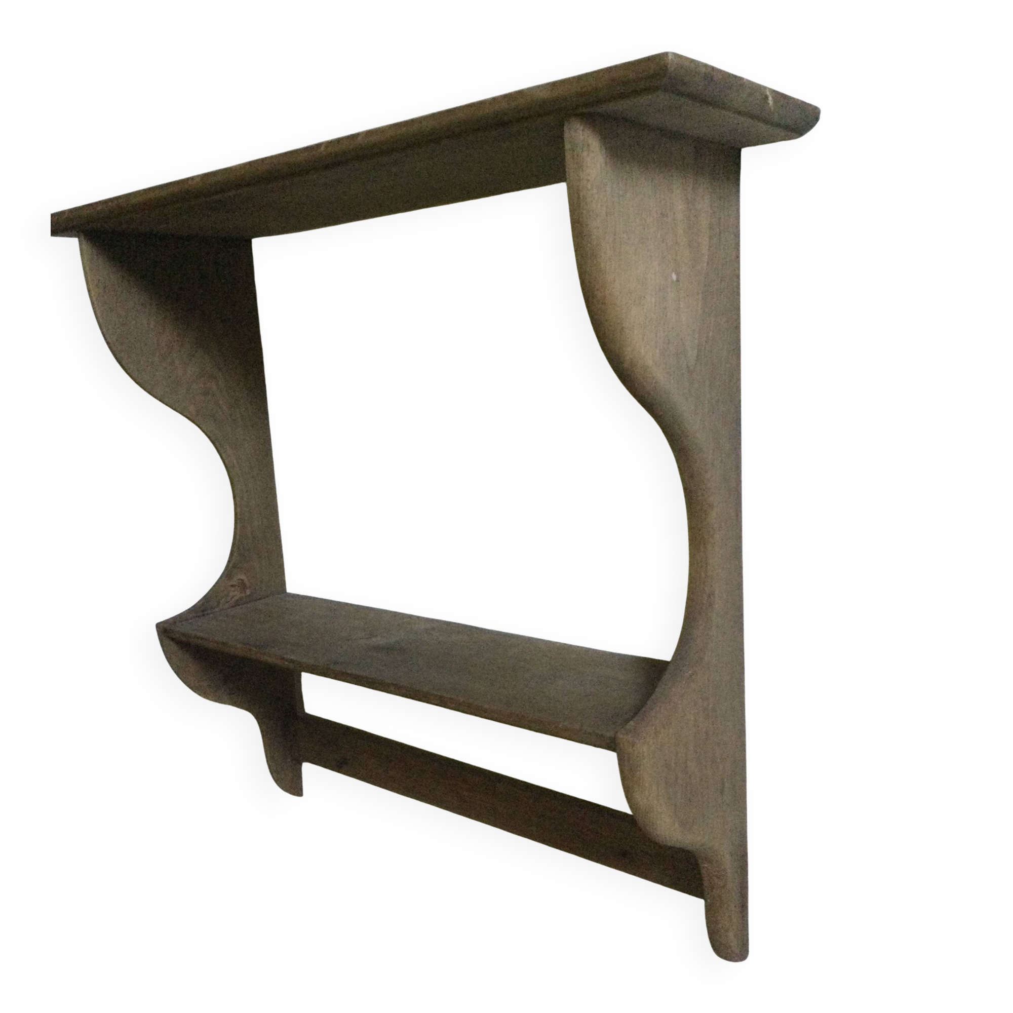Antique wall shelf