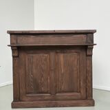 Pine trading counter completely restored