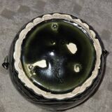 Jardinière in slipware signed by Gustave de Bruyn.