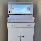 Vintage bathroom furniture Formica 1970