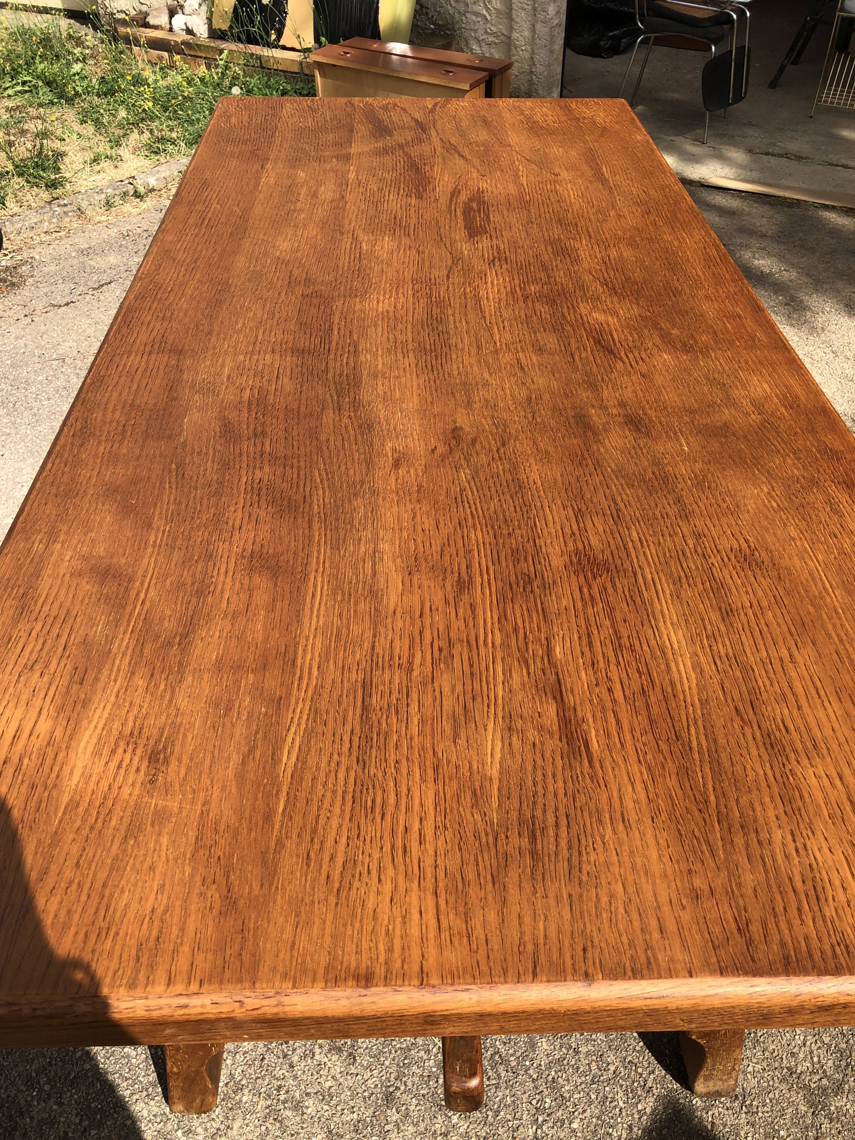 Wooden monastery table