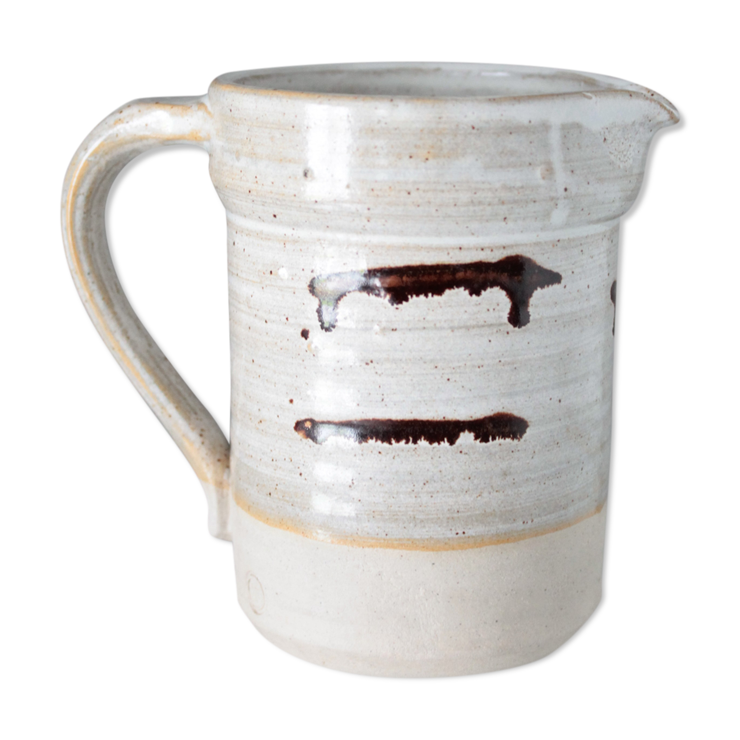 Poterie vintage carafe fait main