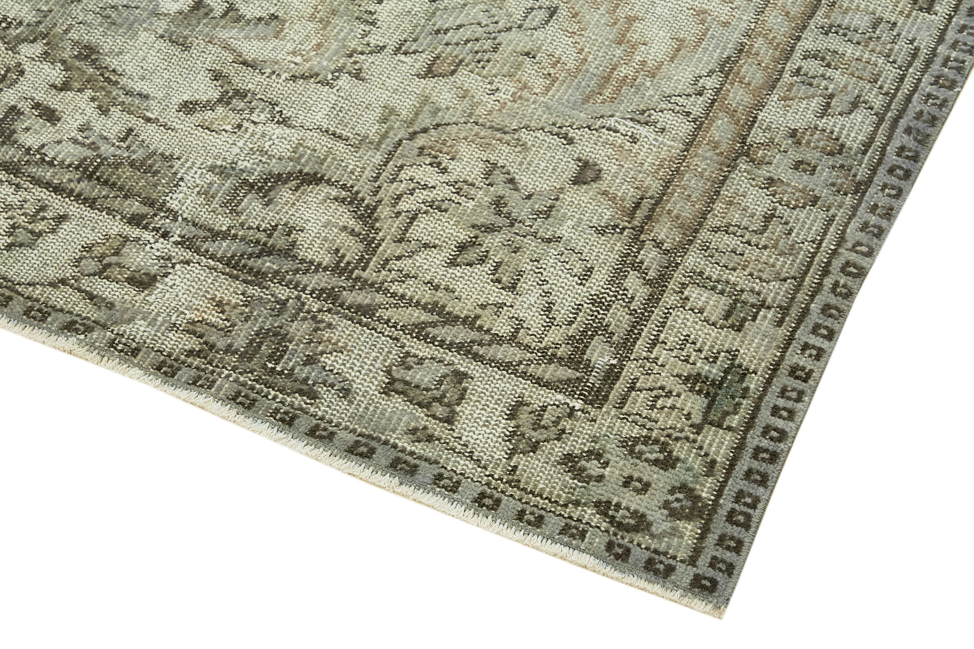 Hand-knotted carved oriental 1970s