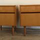 Pair of vintage bedside tables 1960-80's