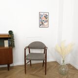 Scandinavian armchair mid-century grey