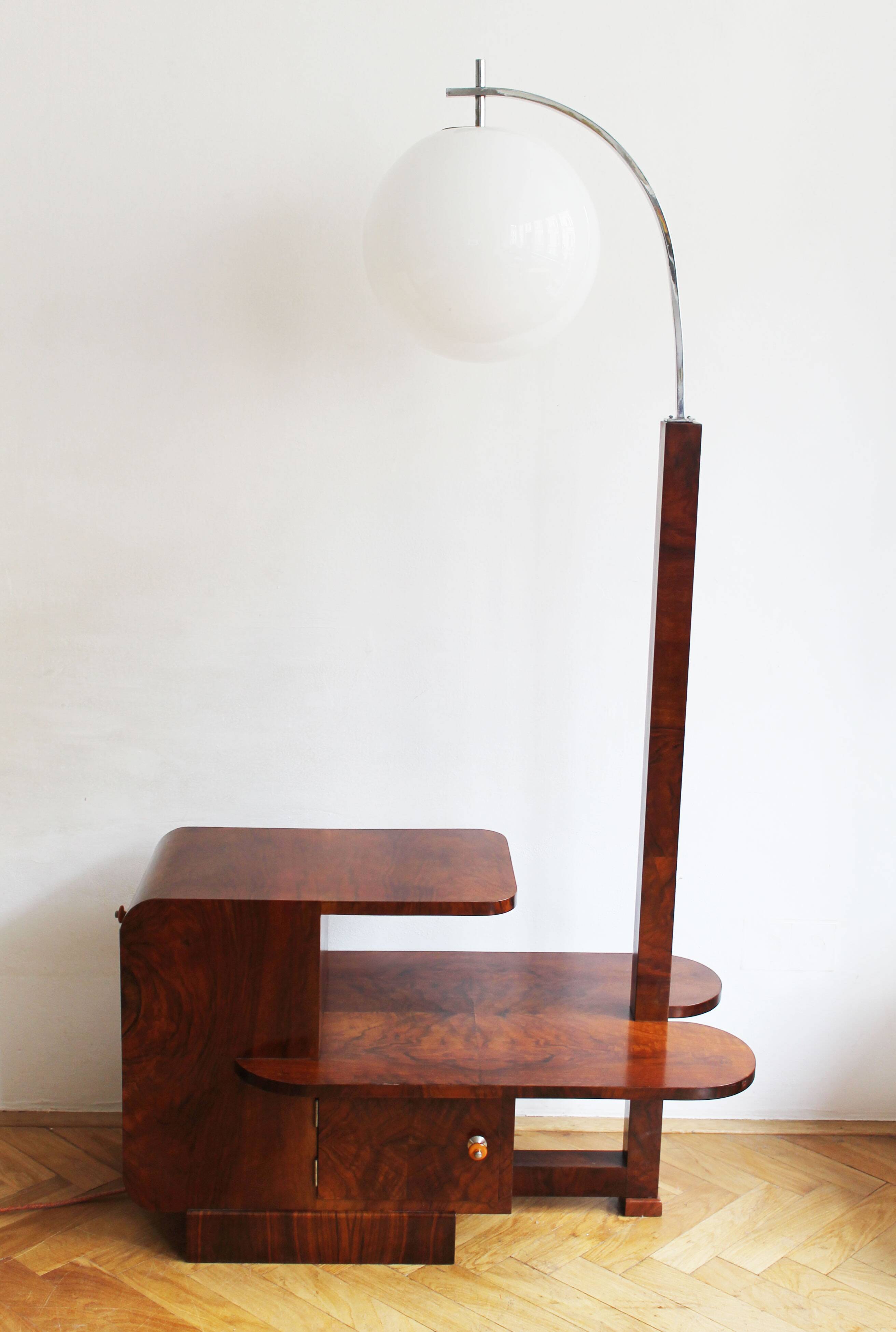 Lampadaire Art Déco des années 1930