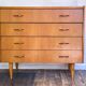 COMMODE Géométrique VINTAGE