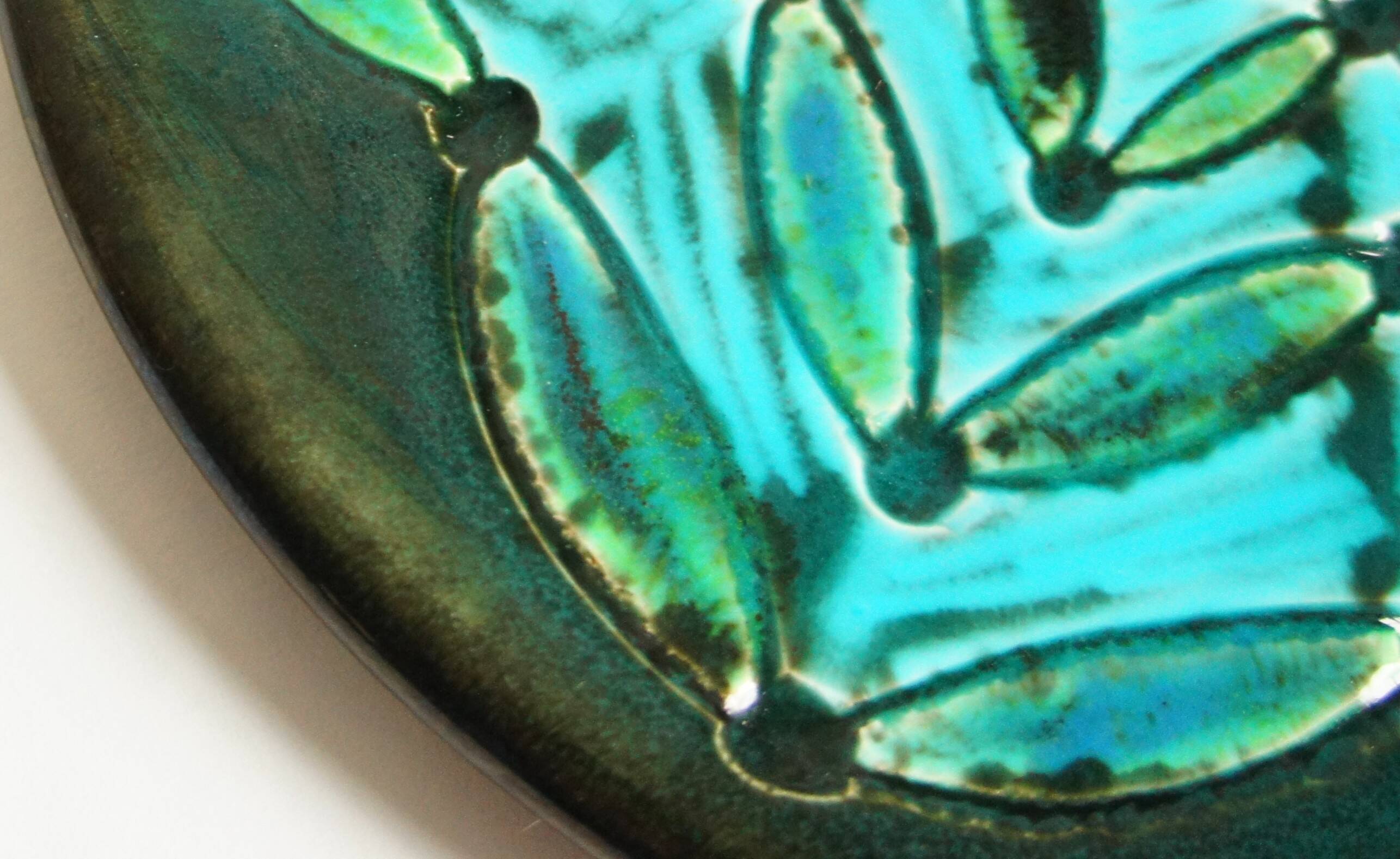 Ceramic dish “Périgourdine pottery”