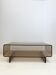Coffee table / accent piece in smoked plexiglass, 1970s