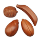 Lot de 4 fruits exotiques en bois déco table cuisine vintage