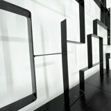 1960's art wall unit or room divider with sculpture by Jelínek