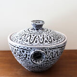 Jean Austruy ceramic covered pot