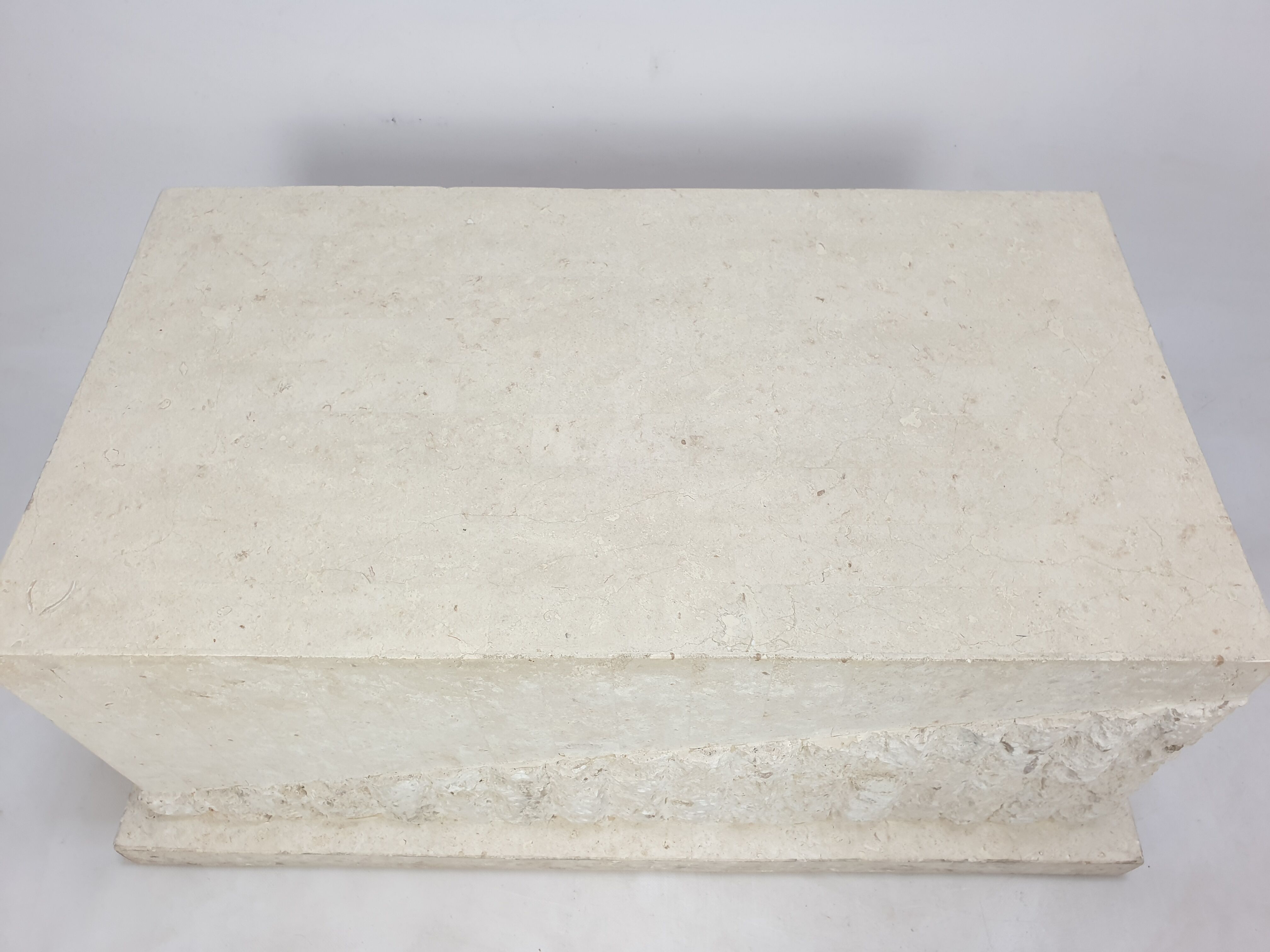 Magnussen Ponte Mactan Stone Coffee Table, 1980s