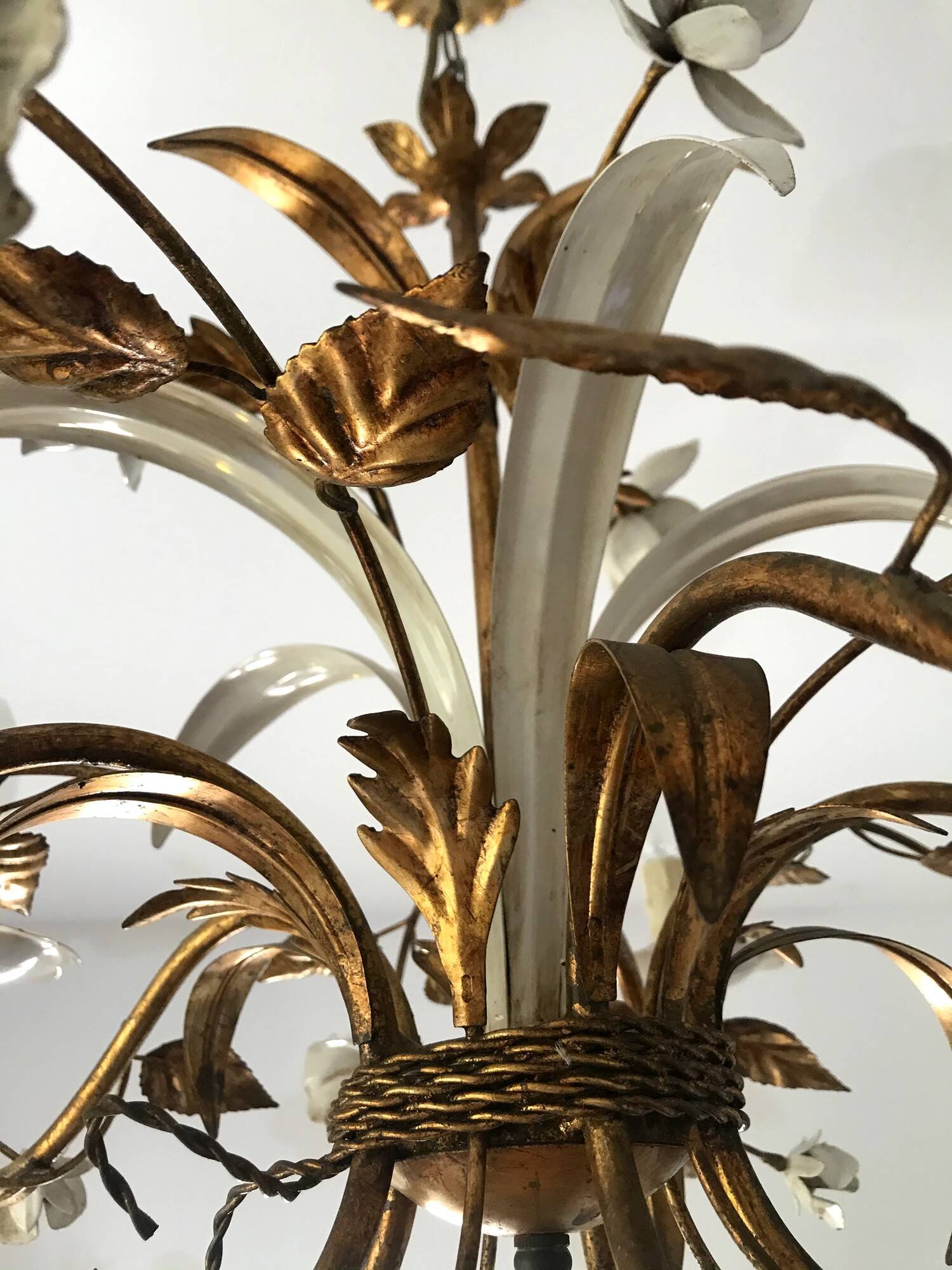 Vintage pendant light by Hans Kogl