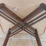 Beech side table by Česky Nabytek, Czech 1960s
