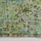 3x10 green tones turkish runner rug, 91x299cm