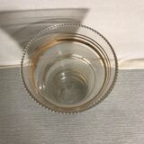 Vase former fains cristalor glassware from boom decor golden belgium vintage