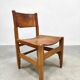 Vintage leather dining chairs Werner Biermann Arte Sano