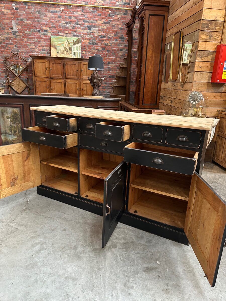 Workshop furniture from the early 20th century.