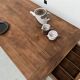223 cm pine farmhouse table, 1970s