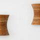 Pair of Organic Rattan Wall Sconces